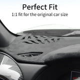 Anti-UV Flannel Dashboard Mat for Toyota GR86 BRZ Car Interior Accessory GMUNI