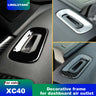 AC Vent Glitter Trim for Volvo XC40 C40 2020-2024