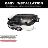 Rear Bumper Reflector Light for Toyota Vios 2008-2013 Car Interior Accessory MAGIC COLORM