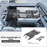 Roof Storage Rack Luggage Shelf for Jeep Wrangler JL Car Interior Accessory HEBE