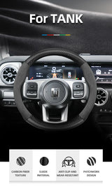 Carbon Fiber Wheel Cover for GWM Tank Car Interior Accessory Hocasen