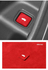 For Honda Accord 10th Gen Facelift & INSPIRE (2021-2022) Made of Alcantara Car Trunk Button Knob Trim Sticker