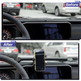 Rotatable Center Console Phone Stand for Jeep JL 2024 Car Interior Accessory HEBE