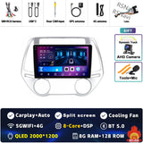 2K QLED Android Head Unit for Hyundai i20 PB 2008-2014