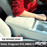 For Geely Xingyuan EX2 eMAS 5 Armrest Box Leather Cover Center Console Protector Pad Interior Modification