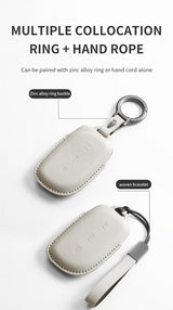 Leather Car Key Case Cover for Lynk & Co Z20 Z10