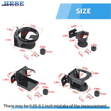 Gear Shift Cup Holder for Jeep Wrangler JL 2018-2025 Car Interior Accessory HEBE
