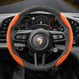 Anti-Slip Segmented Suede Wheel Cover for Porsche