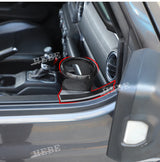 Front Door Cup Holder for Jeep Wrangler JL 2018-2024