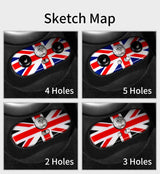 Adjustment Panel Sticker Decor for Mini Cooper R50 Car Interior Accessory GMUNI