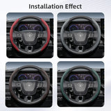 Toyota Breathable Leather Quick Release Steering Cover Car Interior Accessory Hocasen
