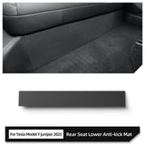 Tesla Model Y Launch 2025 Juniper Central Control Side Anti-kick Pad TPE Door Sill Strip Guard Protection Cover Car Accessori