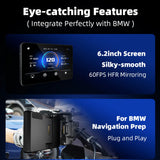 6.2" GPS Navigation for BMW Motorrad w/ CarPlay CarPlay Adapter EKIY