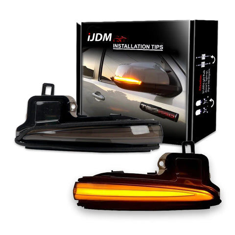 Sequential LED Mirror Turn Signals for Toyota Tacoma Car Interior Accessory iJDM