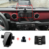 Adjustable GPS Navigation Phone Bracket for Jeep Wrangler 2018–2023