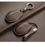 Leather Car Remote Key Case Cover For Chery Jetour X70 X70m X70plus X90plus X95pro X95 Plus Key Bag Protecter Keychain Shell