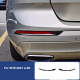 Black Fog Light Sticker Body Trim for Volvo XC60 18-26
