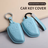 Buick Envision, Gl8, Lu Zun, Avenir, Phev, Century Leather Car Remote Key Case Cover Car Key Cover OEM