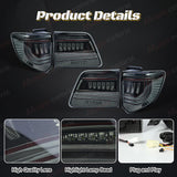 Dynamic LED Tail Lights for Toyota Fortuner 2012-2015 LED Ambient Light MAGIC COLORM