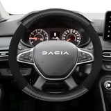 Matte Suede Carbon Fiber Cover for Sandero Duster