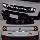 For Chery Jetour T1 2024 2025 Smoked Black Headlight Film Car Headlamp Protective Film OEM