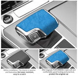 For Audi A6 A7 (2019-2025) Sport Gear Shift Knob Cover Boot Trim Sticker Made of Alcantara Car Interior Accessory OEM