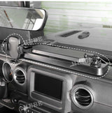 Center Console Storage with Stand for Jeep Wrangler JL 2018-2023