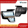 LED Reflection Bowl Headlights for Ford F-150 2009-2014
