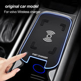 Wireless Phone Charging Plate for Volvo XC90 S90 Car Interior Accessory LINGLUYANG