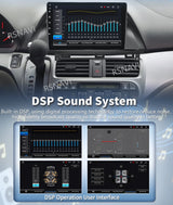 9-Inch QLED Android 15 Multimedia Player for Honda Odyssey