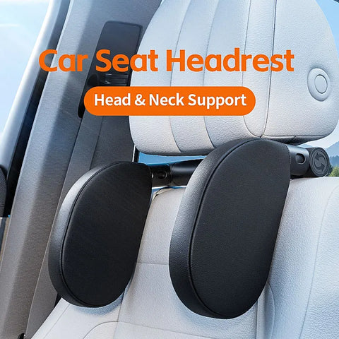 360° Adjustable Ergonomic Auto Cervical Pillow with Memory Foam and Side Pads Car Accessory OEM