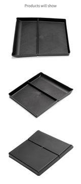 Center Console Storage Box for Xpeng G6 2023 2024 Car Central Lower Layer Tray TPE Organizer Accessories Tidying Interior Acc