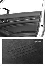 For Honda Accord 10th Gen Facelift & INSPIRE Made of Alcantara Car Interior Door Panels Armrest Cover Protective Trim Accessory
