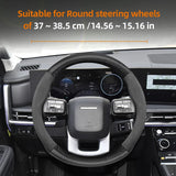 Suede Carbon Fiber Steering Wheel for Hyundai