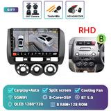 2K QLED Android Head Unit for Honda Jazz Fit 2001–2009