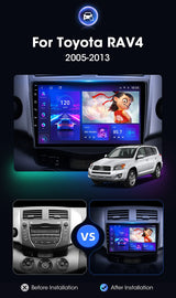 9-Inch Android 13 Multimedia Navigation for Toyota RAV4 2005–2013