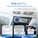2-in-1 Wired to Wireless CarPlay Android Auto Adapter CarPlay Adapter LEXXSON