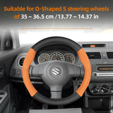 Breathable Carbon Fiber Leather Wheel for Suzuki