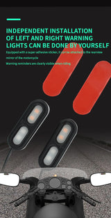 LBW Blind Spot Radar for Universal Motorcycle