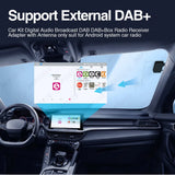 Dual DAB+ Tuner Box USB Adapter Universal Android Car Interior Accessory AKAMATE
