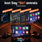 LBW Magnetic Motorcycle GPS CarPlay Android Auto Android Head Unit LBW