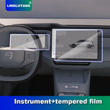 Navigation Tempered Glass Protector for Volvo XC70 Car Interior Accessory LINGLUYANG 2pcs
