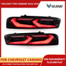Vland Sequential LED Tail Lights for Chevy Camaro 16-18