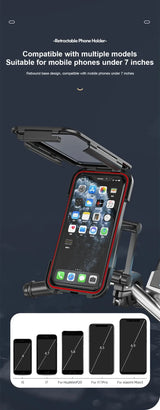 Phone Mount 360 Swivel for Universal Motorcycles Car Interior Accessory OEM