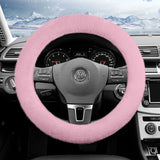 Warm Plush Steering Wheel Cover for Volkswagen Models