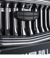 Front Emblem Black Samurai Mesh Decoration for Geely Monjaro Manjaro