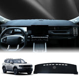 Premium Flannel Dashboard Cover for Chery Jetour T1 2024-2026 Dashboard Mat CATUSIKI