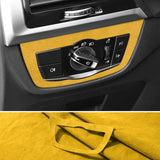 BMW X3 G01 X3 G08 X4 G02 Car Headlight Switch Control Panel Trim Frame Sticker Car Interior Accessory OEM