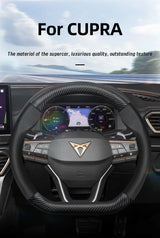 Matte Carbon Fiber Wheel Cover for Cupra Formentor Car Interior Accessory Hocasen