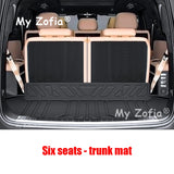 For DENZA B8 Leopard 8 2025 2026 Car TPE Rear Trunk Mat Liner Cargo Waterproof Boot Mat Floor Tray Storage Pad Accessories